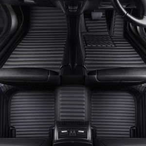 Right-hand drive Car Floor Mats Straight design Car Carpet custom fit car mat karpet Waterproof Leather(please mseeage the brand\model \years)