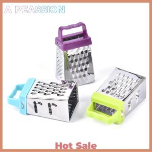 [A Peassion]💖[HOT SALE]🎈🎈 4 Sided Blade Cheese Vegetables Grater Cucumber Slicer Cutter Box Grater Kitchen