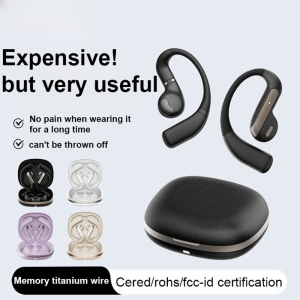 Physical sound leakage prevention Smart Headset headset Thin to senseless Comfortable fit longlasting battery life ai Intelligent