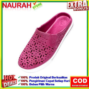 Sendal Slop Wanita Yumeida LD 8031 Sandal Slip On Wanita Jelly Rubber Karet Anti Slip Awet Sol Nyaman Empuk