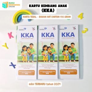 Kartu KKA TERBARU 2024 |  Kartu Kembang Anak untuk usia 0 sampai 6 tahun PAUD / TK