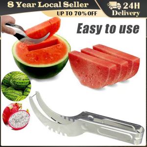 Stainless Steel Windmill Watermelon Cutter Artifact Salad Fruit Slicer Cutter Tool Watermelon Digger Kitchen Accessories Gadgets