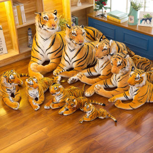 30-110cm Tiger Plush Animal Doll Children Kids Simulation Stuffed Toy Doll Wedding Gift Toys for Kid Girls Home Decor