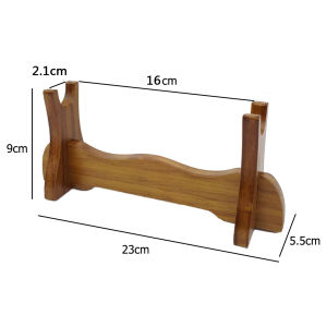 Solid Wooden Sword Display Stand Holder Katana Samurai Sword Tanto Knife Cosplay Sword Magic Wand Storage Rack Bracket2026