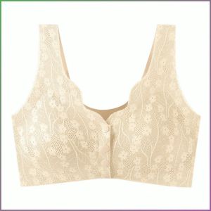 Gathering Bra Stylish Lightweight Middle-aged and Old-aged Underwear Light and Thin Comfort Lace