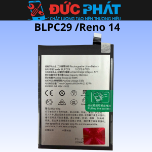 Pin Thay Thế BLPC29 / RENO 14 (Tặng keo và bộ sửa)