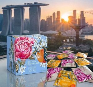NEW Fragonard Rose and Orange Blossom 20 in 1 Perfume Sachet Box by Senteurs de Provence since 2004