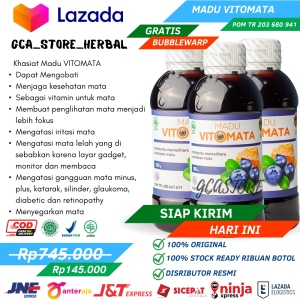 Madu Vitomata Asli Obat Mata Asli Glaukoma Dan glukoma Obat Mata Minus plus silinder rabun obat katarak Paling Ampuh
