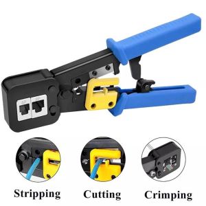 CRIMPING TOOL RG45 CONNECTOR Network Cable Crimping Tool for EZ CAT6/8