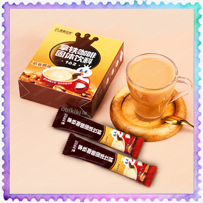 MIXUE Latte Coffee Instant Drink 蜜雪冰城奶香原味拿铁风味即溶咖啡粉 Kopi Segera Latte ...