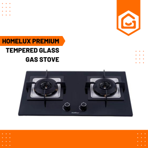 HIGH QUALITY HOMELUX PREMIUM TEMPERED GLASS BUILT IN HOBS GAS STOVE