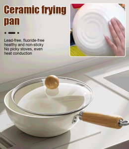 Household Ceramic Cookware Multifunctional Coating Induction Cooker Natural StirFry Cooker