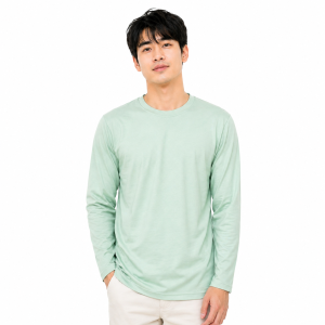Kaos Polos Oblong Lengan Panjang Dewasa Ukuran M L XL XXL Casual Clasic Nyaman
