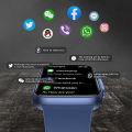 （Mới vào tháng 3 năm 2023） Đồng hồ thông minh G97 1.96 Smart Watch, Đồng hồ thông minh có thời gian chờ cực dài với mặt số có thể chuyển đổi, Theo dõi sức khỏe, 150 chế độ thể thao, Đồng hồ thông minh với Thông báo đẩy thông minh. 