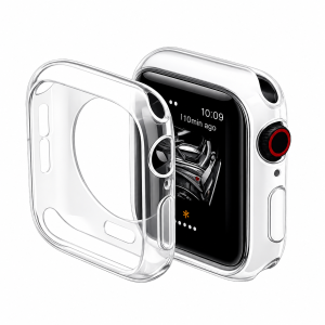 Ốp silicon mặt sau cho Apple Watch Series 4>11 Ultra 1/2/3 SE 1/2/3 - Chống va đập đủ size 40-49mm