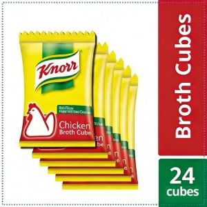 Knorr Chicken Flavor Bouillon Broth Cubes All Purpose Cooking Seasoning 10g x 12 Pieces