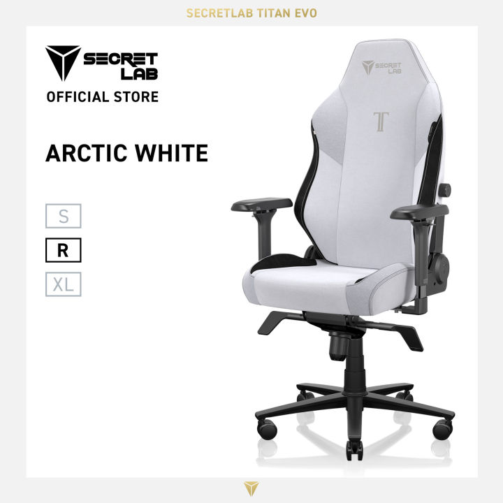 Secretlab TITAN Evo SoftWeave Plus Gaming Chair Arctic White