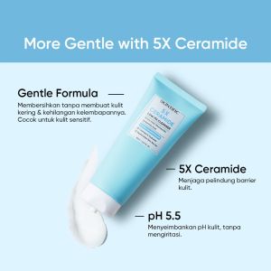 SKINTIFIC 5X Ceramide Skin Barrier Repair Series | Moisturize Gel | Low pH Cleanser | Soothing Toner | Serum | Sunscreen SPF50