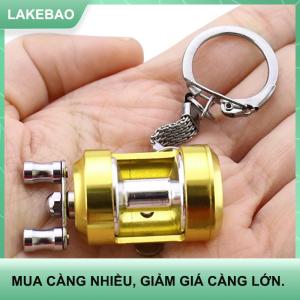 【LAKEBAO】 1 cái Móc chìa khóa móc khóa có dây câu bằng hợp kim Dụng cụ câu cá ngoài trời
