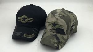 กองทัพพรางชายหมวกเบสบอลผู้ชายปักบราซิลธงหมวกกีฬากลางแจ้งยุทธวิธีพ่อหมวกสบายๆหมวกล่าสัตว์