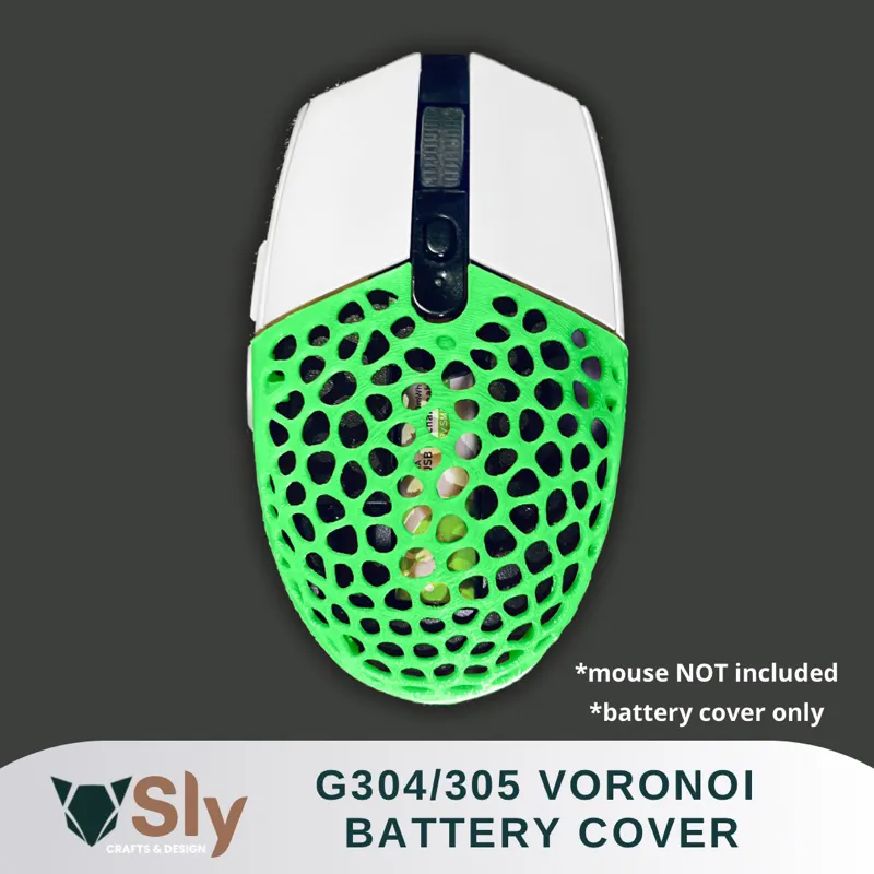 Logitech G304/305 Mouse Voronoi BATTERY COVER