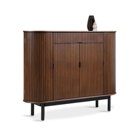 MDF WOOD] Round Corner Shoe Cabinet Lazada Lazada