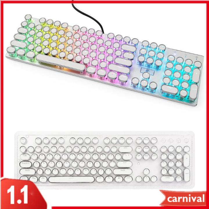 Sunniiee Crystal Round Keycaps Keycap Set for Mechanical Keyboards ...