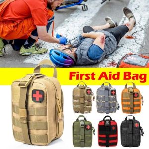 Tactical Backpack Outdoor Travel Survival First Aid Bag Medical Kit Bag Camouflage Medical Box for Emergency Bags