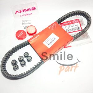 Vanbelt Assy Roller Beat old Beat Carbu Spacy Old Scopy Lama KVY BONUS GEMUK CVT HONDA V BELT KARBU