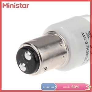 Ministar หลอดไฟ LED สำหรับงานเย็บ1pce ไฟ BA15D E14สว่าง0.5W AC 190-250W โคมไฟจักรเย็บผ้าที่บ้าน