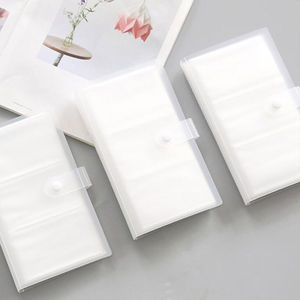 C.three 240 Pockets Minimalist Tranparent Photocard Lomo Card Binder COD