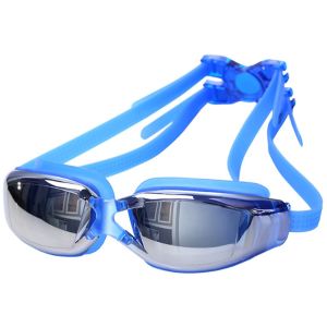 Kacamata Renang Santai ANTI EMBUN Swimming Goggle Anti Fog UV Protection Kacamata Renang Olahraga Air Outdoor Kaca Mata Clear Vision Protective Swim Googles Mirror Perlengkapan Berenang Kacamata Berenang Dewasa Perlengkapan Menyelam NYAMAN DIPAKAI