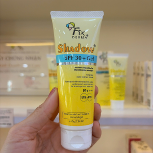 Kem chống nắng Fixderma Shadow SPF 30+ Gel 75g