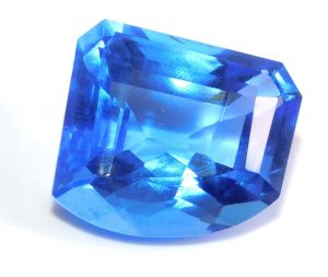 Natural Brazil Blue Topaz 45.0 Cts. Fancy Cut Eye Clean Grade Loose Gemstone