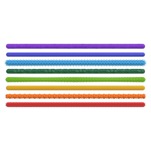 Novelty Colorful Sensory Toy Simulation Gadget Sensory Activity Stick for Kids Hand Exercise Collectable Toy