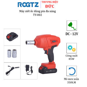 Máy siết ốc dùng pin đa năng thương hiệu Đức cao cấp ROGTZ TY-002 - HÀNG CHÍNH HÃNG