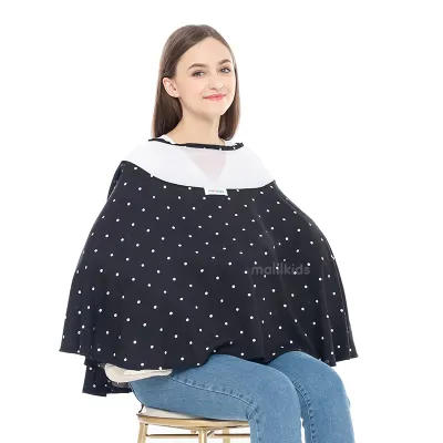 Malilkids Penutup Menyusui Nursing Cover Premium Series 1 - Free Pouch