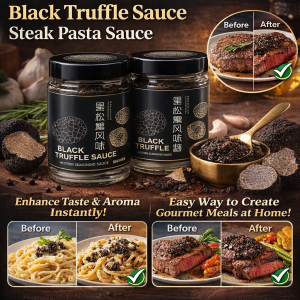 Wild 100% Black Truffle Sauce Western Pasta Seasoning Black Truffle Sauce