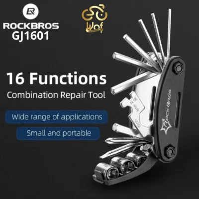 ROCKBROS Kunci Sepeda GJ1601 16 in 1 Multifungsi Tool Kit