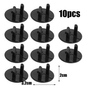 10PCS Anti Electric Shock Plugs Protector Cover  American Standard Electrical Safety Socket Protective Covers