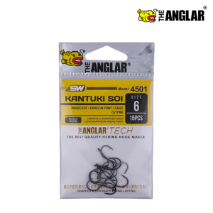 THE ANGLAR - 4501 KANTUKI SOI RINGED (NSB) FISHING HOOK PACK