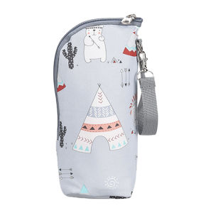 HamshMoc Portable Insulated Bottle Bags Heat Preserving Lightweight Newborn Bottle Tote Bag Multifunctional For Baby Traveling Feeding Accessories