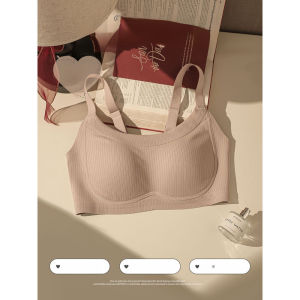 ชุดชั้นใน ปกปิดหน้าอกเสริม แสงขึ้น หน้าอกใหญ่ดูเล็กลง ผ้ายืดหยุ่นสูง ไม่มีการขยายตัว สวมใส่