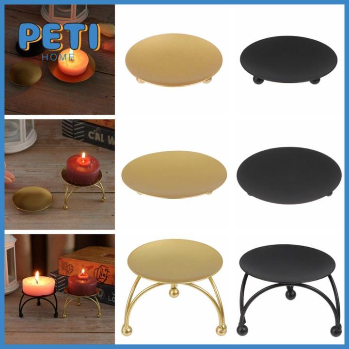 PETIHOME Gift Wedding Ornament Home Decoration Black Gold Wrought Iron ...