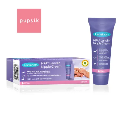 Lansinoh HPA Lanolin Nipple Cream 40ml - Made in New Zealand
