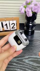 AE New digital display mensreciprocating electric shaver with magnetic five-blade heads for a smooth and thorough shave