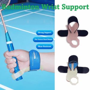 OURTOUR Strong Support Badminton Wrist Support Soft Wrap Stabilizes Wrist Wrist Support Trainer Adjustable Easy to Wrap Posture Correct Holder Badminton Training