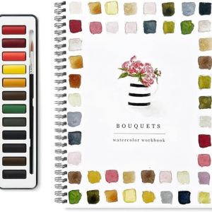 Beginner Watercolor Practice Book Watercolor Workbooks Bird Watercolor Practice Book Art Crafts Painting Supplies