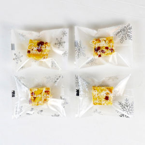 Set 100 Túi cookies 7*10cm túi đựng bánh quy kẹo bánh rong biển các loại