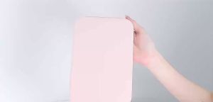 Gương trang điểm LED ORMEE gấp gọn đèn 3 chế độ cảm ứng tăng giảm độ sáng bọc da PU chống nước